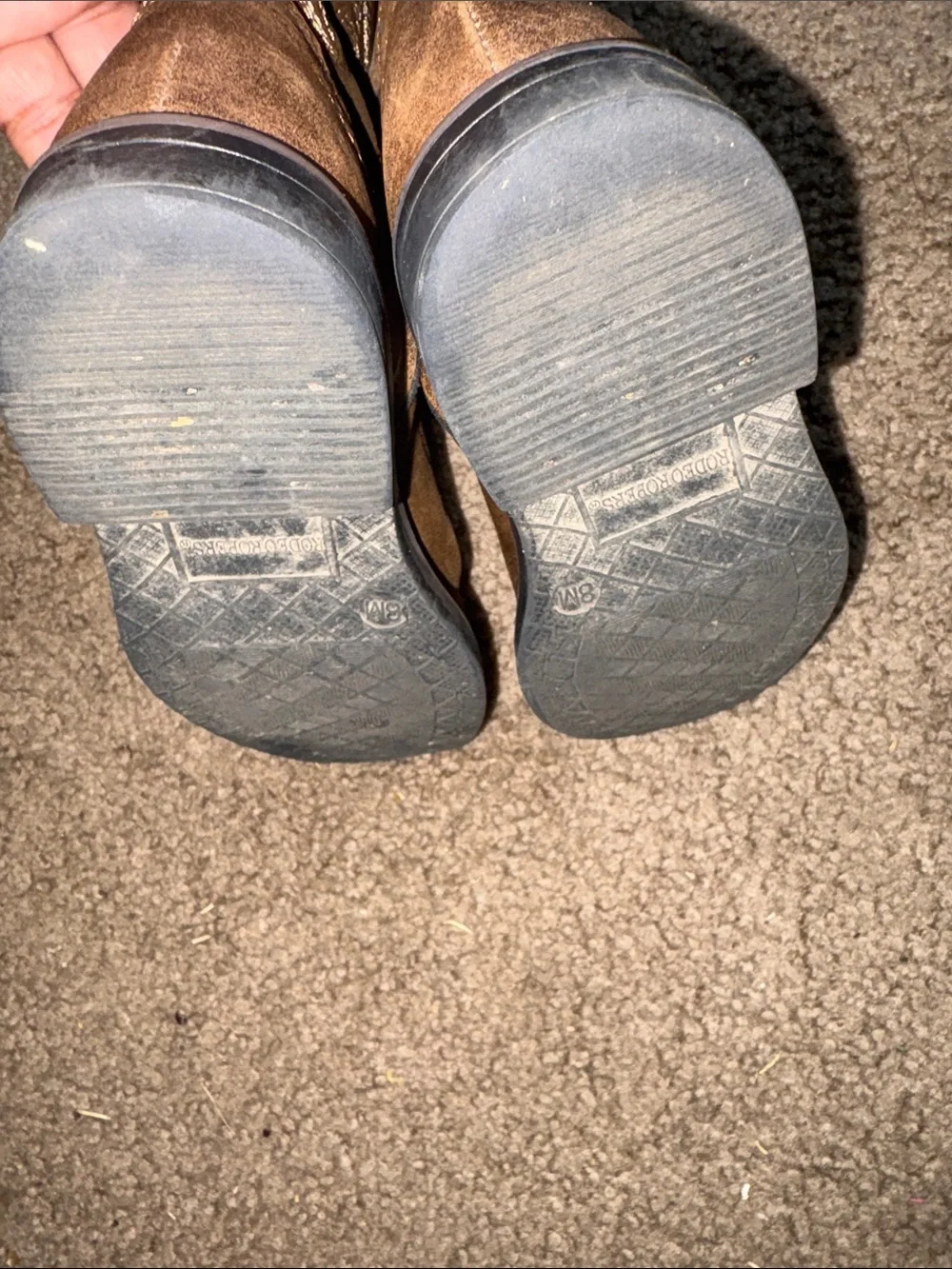 Kids Brown Western-Style Boots